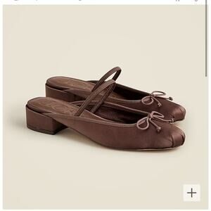 J. Crew Teagan ballet mule heels in Size 7